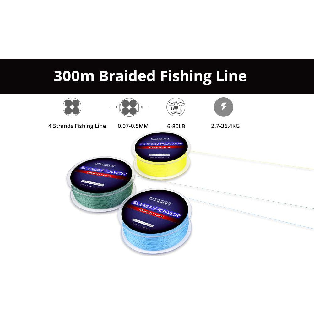 Freshwater/Saltwater Braided Fishing Line