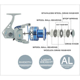 Summer Spinning Fishing Reel