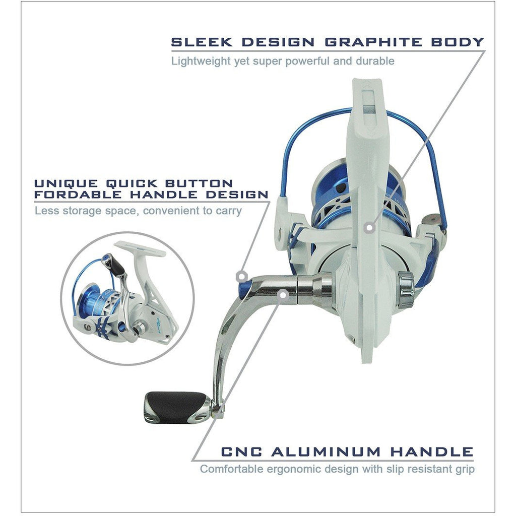 Summer Spinning Fishing Reel
