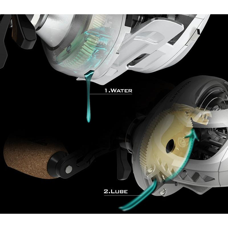 Mega Jaws Baitcasting Reel