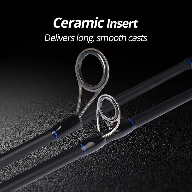 Ultralight Carbon Spinning Fishing Rod