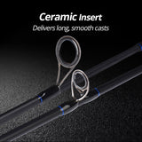 Ultralight Carbon Spinning Fishing Rod