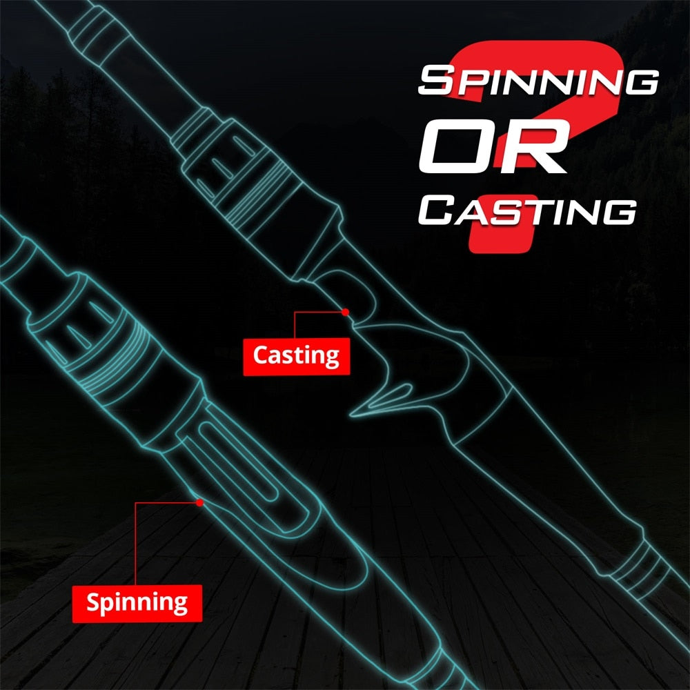 Ultralight Telescopic Carbon Fishing Rod