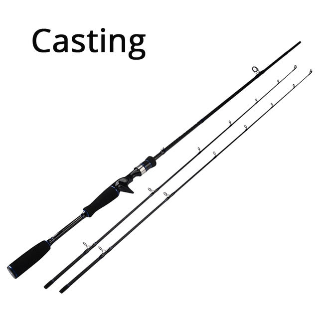 Ultralight Carbon Spinning Fishing Rod
